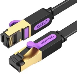 Vention Cable de Red RJ45 Cat7 S/FTP 0,5 m Negro ICDBD
